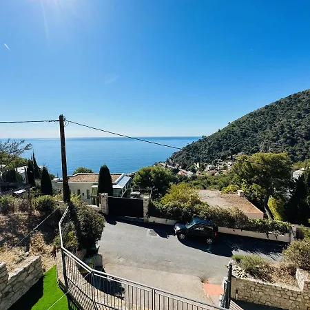 Maison Vue Mer Sur Mer Èze
